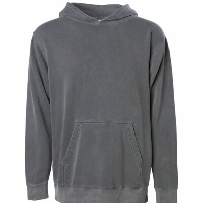 Youth Midweight Pigment-Dyed Hooded Sweatshirt Thumbnail