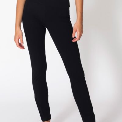 8375 Cotton Spandex Jersey Straight Leg Yoga Pant Thumbnail