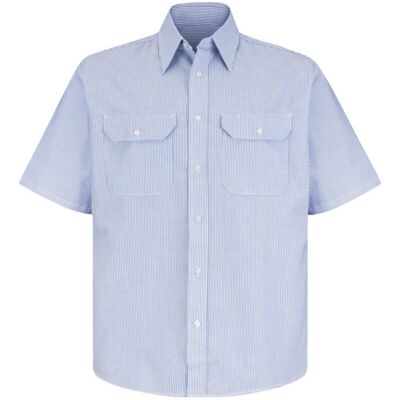 Deluxe Short Sleeve Uniform Shirt - Tall Sizes Thumbnail