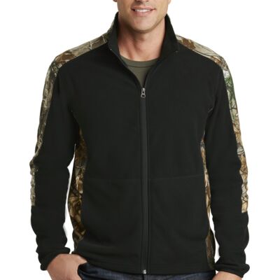 Camouflage Microfleece Full Zip Jacket Thumbnail