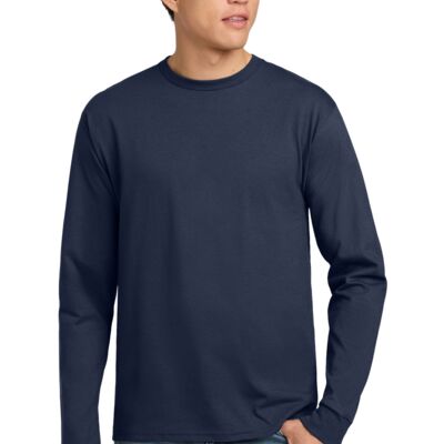 Tagless 100% Cotton Long Sleeve T Shirt Thumbnail