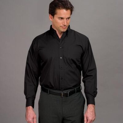 Port Authority® - Long Sleeve Easy Care, Soil Resistant Shirt. S607  Thumbnail