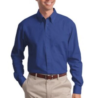 Port Authority® - Long Sleeve Value Poplin Shirt. S632 Thumbnail