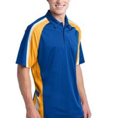 Sport-Tek® - Tricolor Micropique Sport-Wick® Polo. ST654  Thumbnail