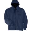 Heavyweight Full Zip Hooded Sweatshirt with Thermal Lining Thumbnail