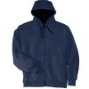 Heavyweight Full Zip Hooded Sweatshirt with Thermal Lining Thumbnail