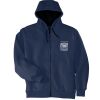 Heavyweight Full Zip Hooded Sweatshirt with Thermal Lining Thumbnail